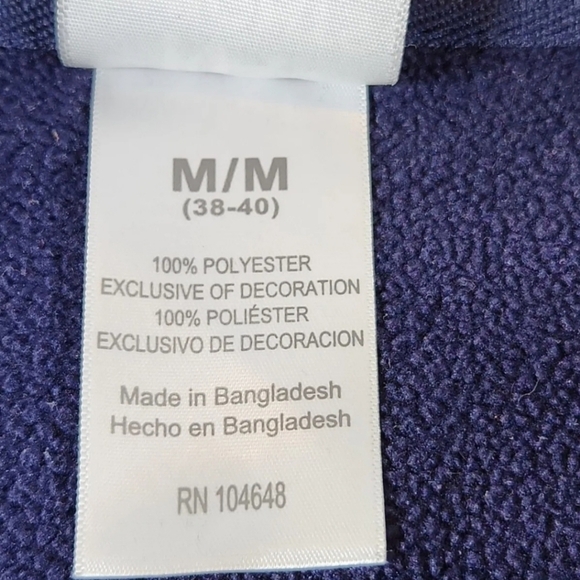 Wvu West Virginia Mountaineers Men's Knight's Apparel KA Full Zip Jacket M NCAA - Picture 4 of 6